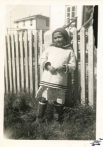 Image of Eskimo [Inuk] School girl